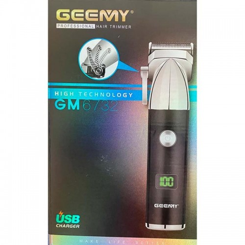 Машинка для стрижки волосся + 4 насадки, GM-6732