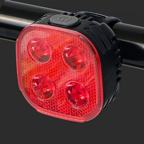 Велосипедный фонарь задний габаритный, FY-328-4LED Велосипедный фонарь задний габаритный, FY-328-4LED