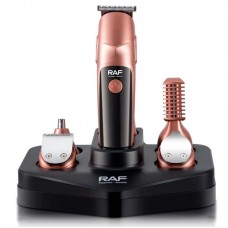 Машинка для стрижки RAF R4021 (6 головок + 8 насадок) від USB