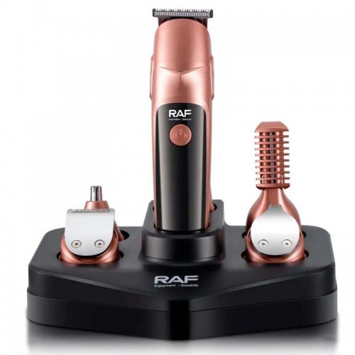 Машинка для стрижки (6 головок + 8 насадок), від USB, RAF R4021