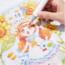 Акрилові маркери для малювання 36 шт в кейсі Water color pen 655