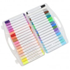 Акрилові маркери для малювання 36 шт в кейсі Water color pen 655