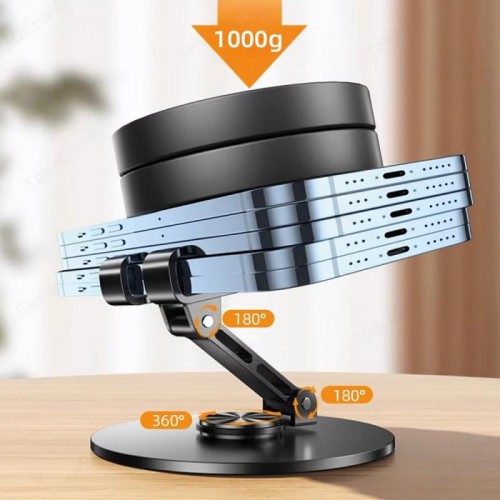 Підставка для телефону 4,7-6,7″, з обертанням на 360°, S758