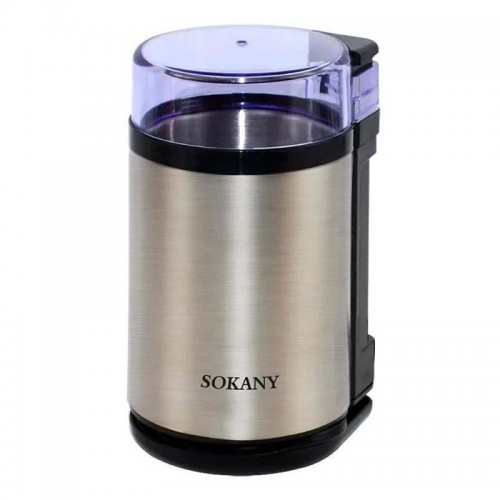 Электрическая кофемолка ножевая 180Вт, 75г, от сети, Sokany SM-3001S