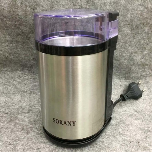 Электрическая кофемолка ножевая 180Вт, 75г, от сети, Sokany SM-3001S