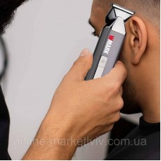 Тример для стрижки волосся NG-HT001 акумуляторний з насадками