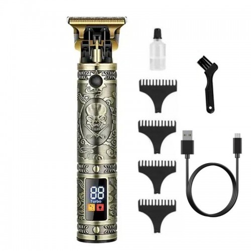 Машинка для стрижки волосся та бороди, 4 насадки, USB, LB-66003