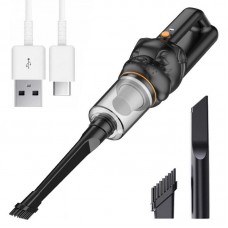 Автомобільний пилосос + 2 насадки, з USB, YT-M2043