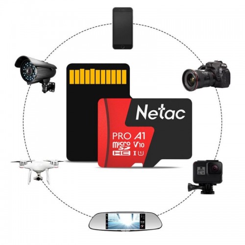 Карта пам'яті на 64G microSDXC Netac