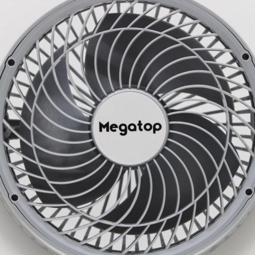 Портативний вентилятор із сонячною панеллю + лампа Megatop MT-801LS Портативний вентилятор із сонячною панеллю + лампа Megatop MT-801LS
