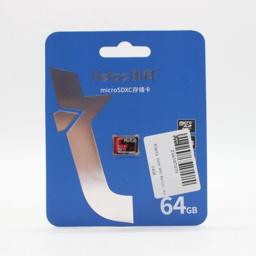 Карта пам'яті на 64G microSDXC Netac