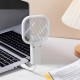 Электрическая мухобойка ракетка (17×9,7см), от USB, Белый