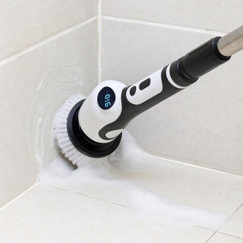 Аккумуляторная щетка для уборки + 9 насадок CLEANING BRUSH Аккумуляторная щетка для уборки + 9 насадок CLEANING BRUSH