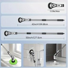 Электрощетка для уборки 9 в 1 CLEANING BRUSH с аккумулятором