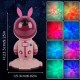 Лазерный ночник-проектор звездного неба Космонавт, от USB, с пультом