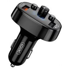 Автомобільний FM модулятор 18W Bluetooth+QC3.0, XO BCC03