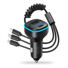 FM модулятор Bluetooth, MP3, 3хUSB, XO BCC07