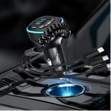 FM модулятор Bluetooth, MP3, 3хUSB, XO BCC07