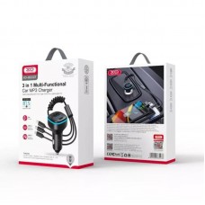 FM модулятор Bluetooth, MP3, 3хUSB, XO BCC07