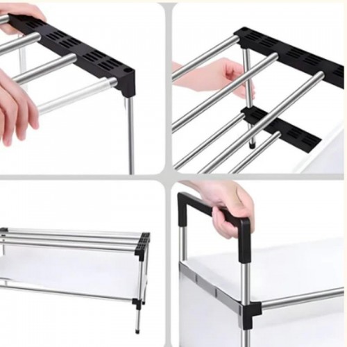 Полка для обуви на 4 яруса, 86,5х56,3х28,3см, Shoe rack