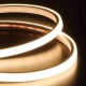 Часы настенные с LED подсветкой, на батарейках, 50см, «Луна»