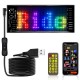 Світлодіодна LED панель для авто (17,3х7см), з Bluetooth, від USB