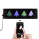 Гнучка LED панель для авто з Bluetooth (37,4 х9, 2см), від USB
