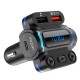Автомобильный FM модулятор с дисплеем, Bluetooth, Aerbes AB-CZ04