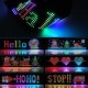 Гнучкий LED екран з Bluetooth та пультом, 34.8х10.2см