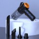 Автомобільний пилосос 6в1 + 4 насадки, USB, YT-M2042