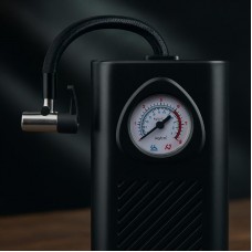 Автомобільний компресор від запальнички з манометром 150 PSI
