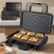 Мультимейкер 3в1 + сменные пластины, 1000Вт, SK-BBQ-835