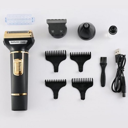Аккумуляторный триммер-бритва 3в1 + 7 насадок, с USB, SK-LF-9942 Аккумуляторный триммер-бритва 3в1 + 7 насадок, с USB, SK-LF-9942