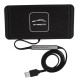 Силіконовий килимок з бездротовою зарядкою для телефону від USB, KQ4