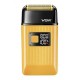 Электробритва шейвер VGR V-357 с USB и LED дисплеем, Желтая