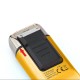 Электробритва шейвер VGR V-357 с USB и LED дисплеем, Желтая