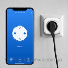 Розумна WiFi розетка 16А, Tuya Smart 3680Вт