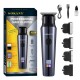 Аккумуляторная машинка для стрижки 3 насадки, с USB, SK-16047