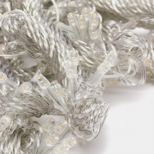 Гирлянда Водопад от сети 3*2 м 360LED, 12PCS Xmas WW-3, Теплый белый