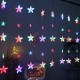 Гірлянда штора від мережі 3*1,8 м 120LED, Зорепад XMAS Multi, Мультиколор