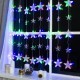 Гірлянда штора від мережі 3*1,8 м 120LED, Зорепад XMAS Multi, Мультиколор