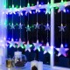 Гірлянда штора від мережі 3*1,8 м 120LED, Зорепад XMAS Multi, Мультиколор
