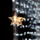 Гирлянда штора от сети 3*1,8 м 120LED, Звездопад XMAS WW, Теплый белый