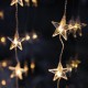 Гирлянда штора от сети 3*1,8 м 120LED, Звездопад XMAS WW, Теплый белый