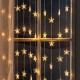 Гирлянда штора от сети 3*1,8 м 120LED, Звездопад XMAS WW, Теплый белый