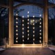 Гирлянда штора от сети 3*1,8 м 120LED, Звездопад XMAS WW, Теплый белый