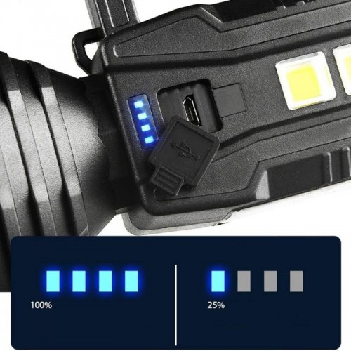 Ліхтар акумуляторний CX-8809 Multifunction Searchligh із сонячною панеллю