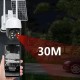 Вулична IP камера відеоспостереження із сонячною панеллю WiFi, tp8 v380 pro solar