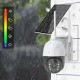Вулична IP камера відеоспостереження із сонячною панеллю WiFi, tp8 v380 pro solar