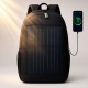 Рюкзак со встроенной солнечной панелью 10Вт, (48×32×18 см), USB